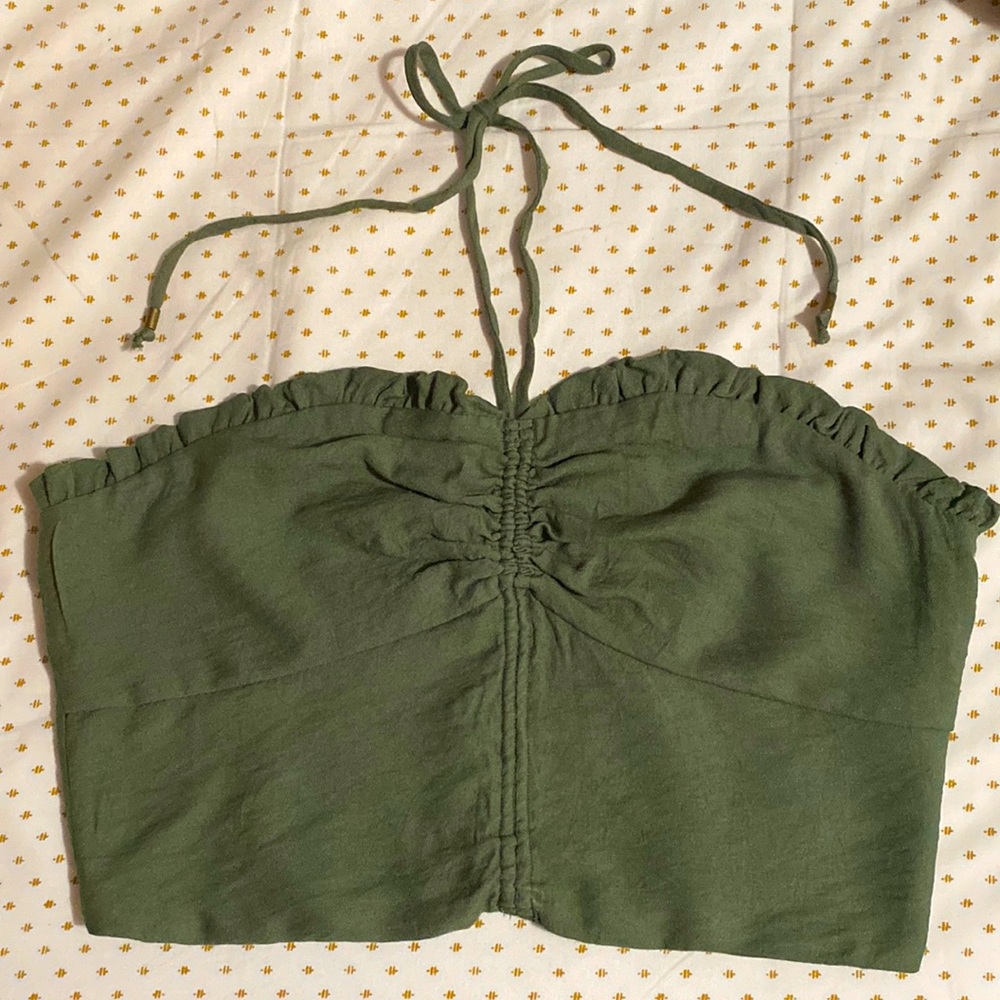 Maeve Crop Halter Top - Size M